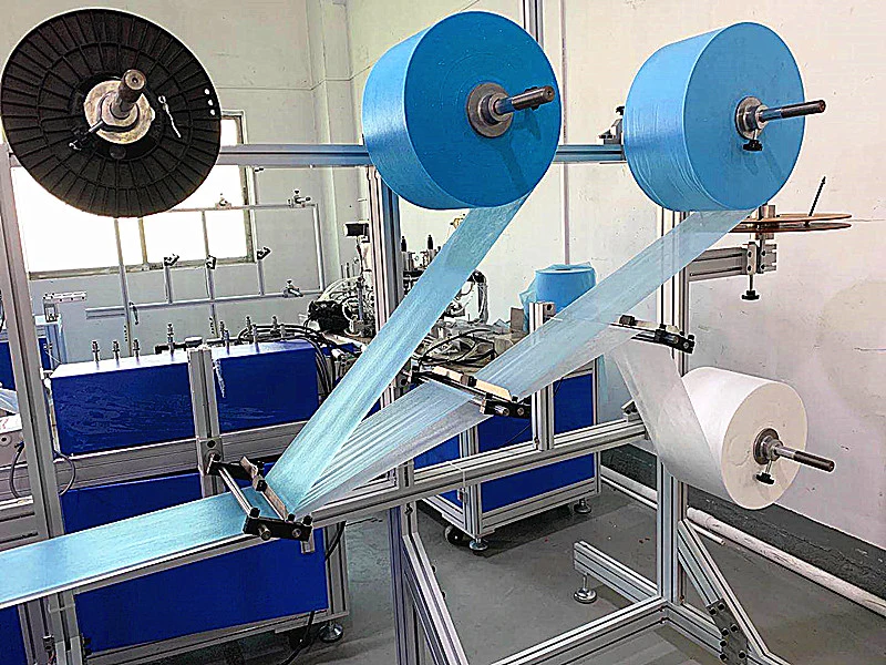 250PC/Min Fully Automated Face Mask Making Machine Mask Production Line