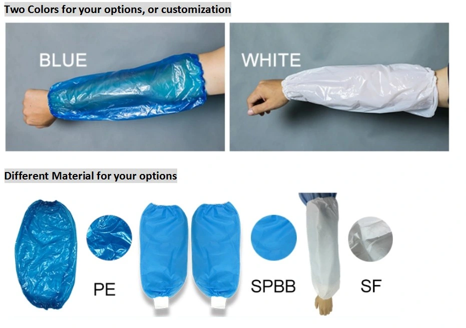 Disposable PE Sleeve Cover Plastic Protective Arm Disposable Sleeve Covers