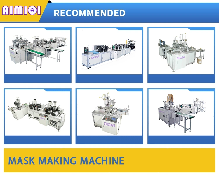 Shenzhen Mingqi Robot Automatic Fish Type Mask Making Machine 1+2