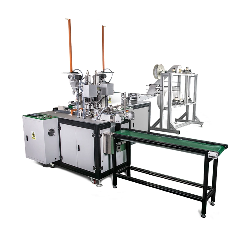 Shenzhen Mingqi Robot Automatic Fish Type Mask Making Machine 1+2