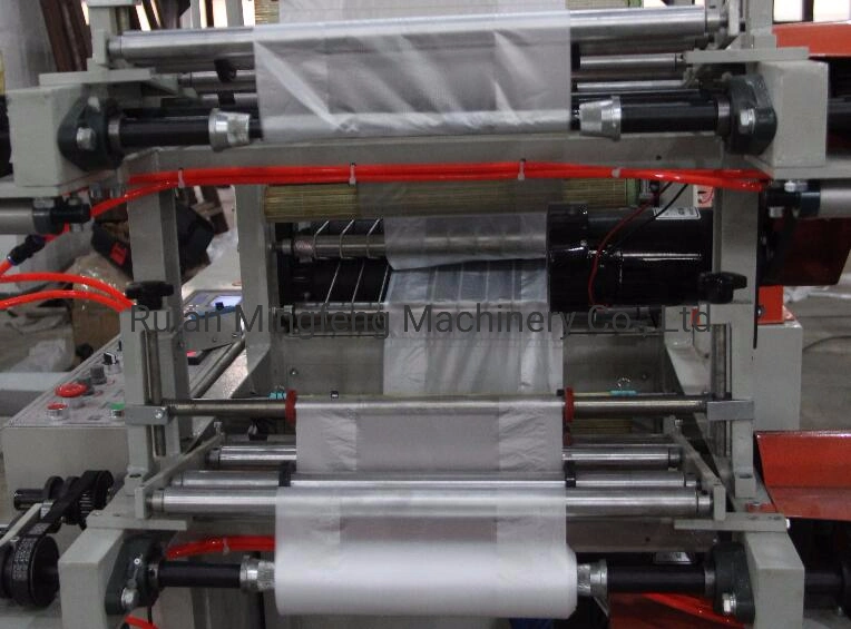 Ruian Automatic PP Non-Woven Fabric Shopping Bag Garbage Bag T-Shirt Bags Making Machine Price