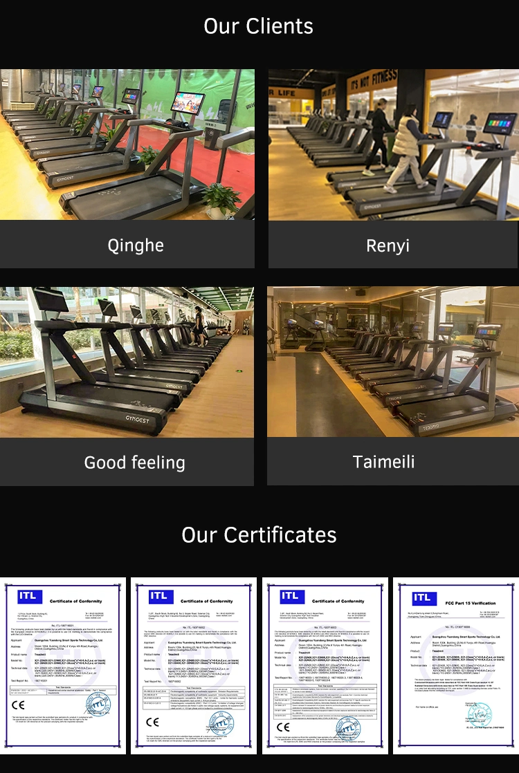 Gymgest Wholesale Price Home Commercial Running Machine Fitness Treadmill for Exercise