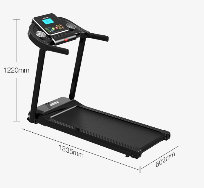 Source Factory Custom Home Electric Walking Treadmill Cross - Border Fitness Equipment Folding Bluetooth Non - Treadmill