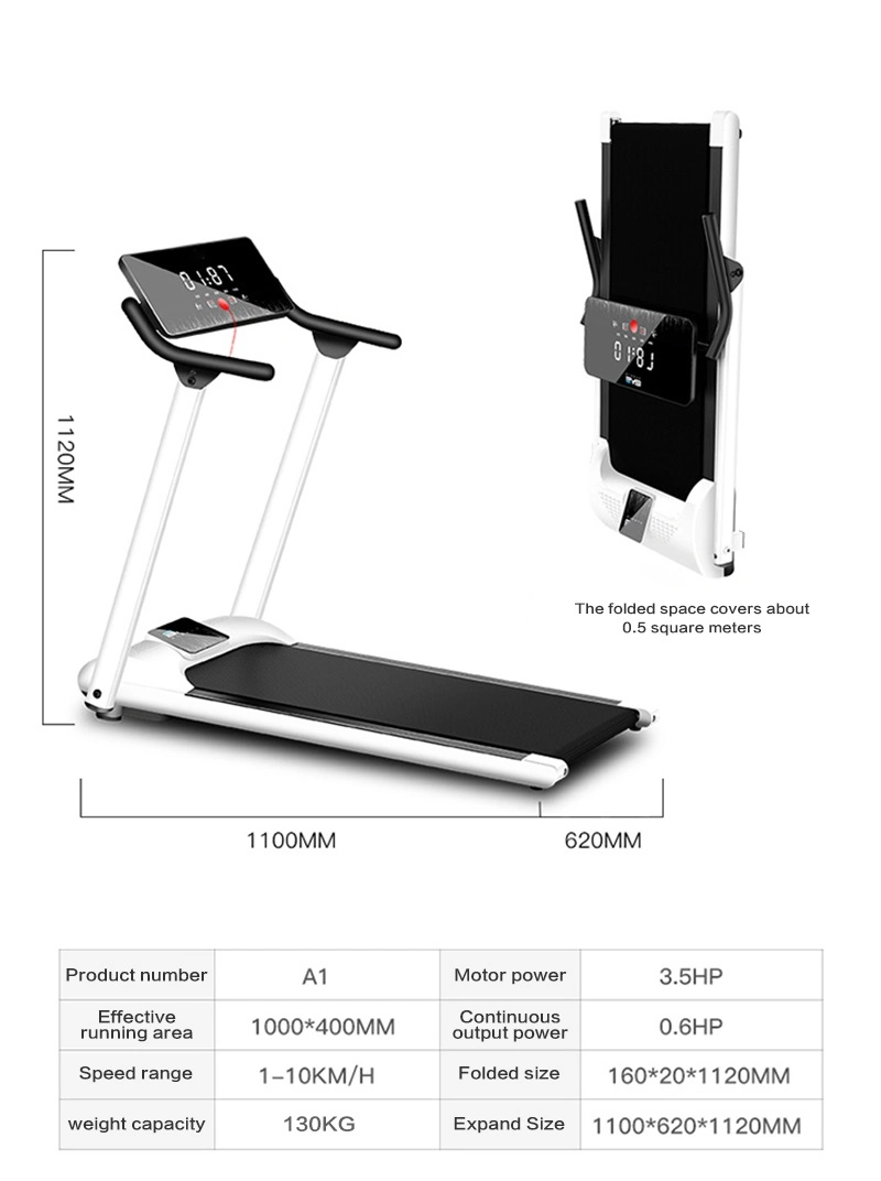 Running Walking Machine Fitness Gym Equipments Motorized Commercial Treadmill