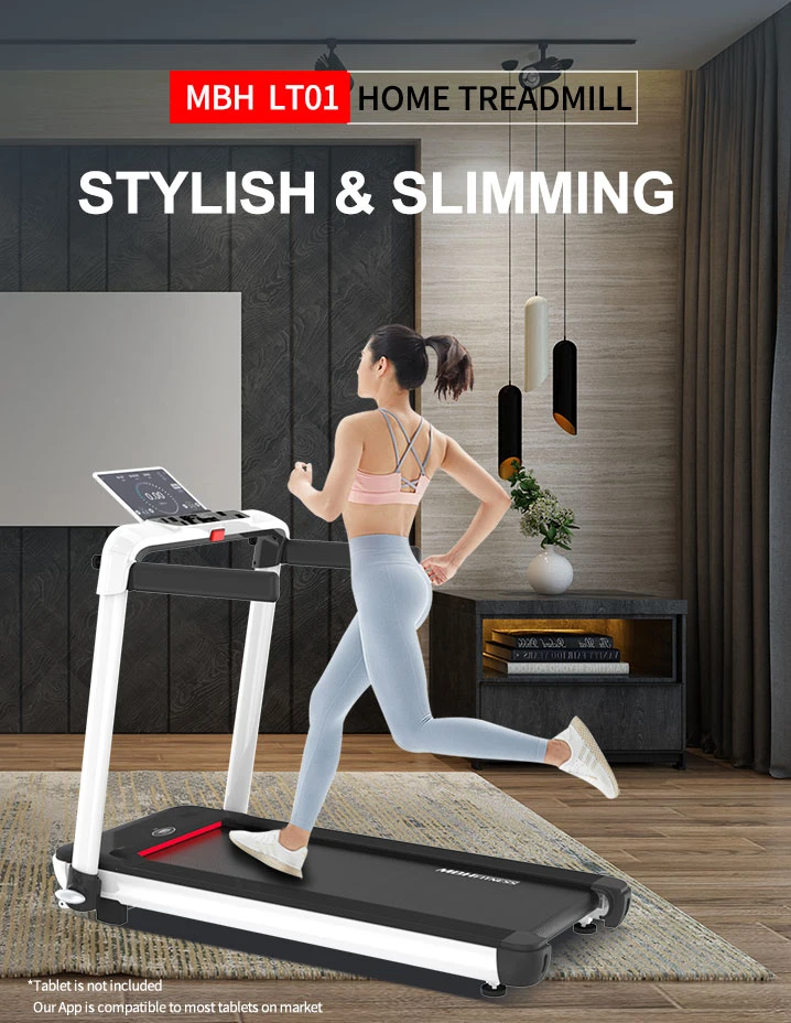 2021 Trendy Gym Equipment Electric Home Treadmill Folding Walking Machine