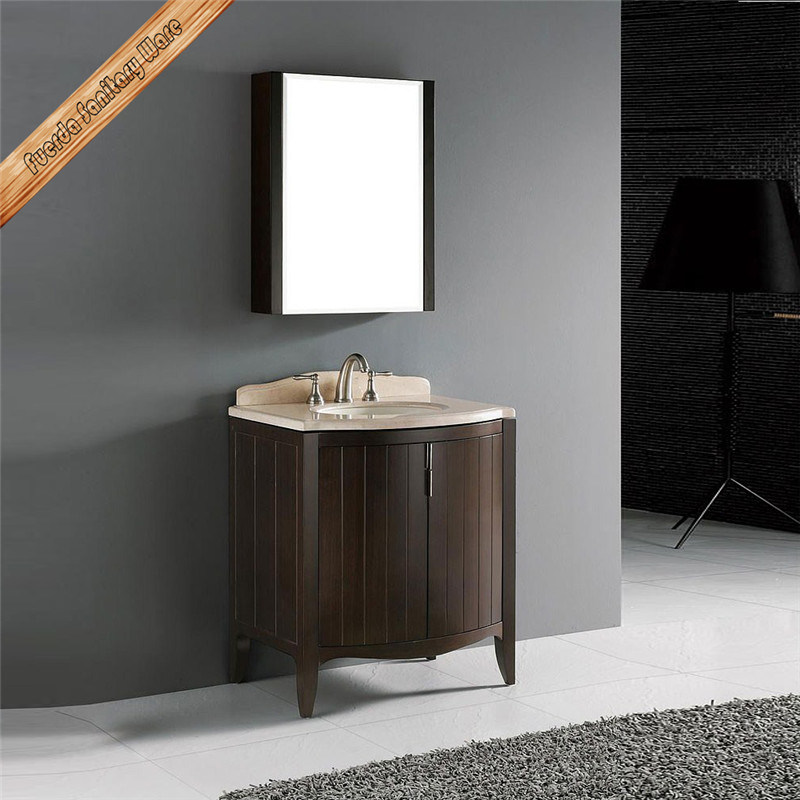Round Bathroom Vanity Cabinet