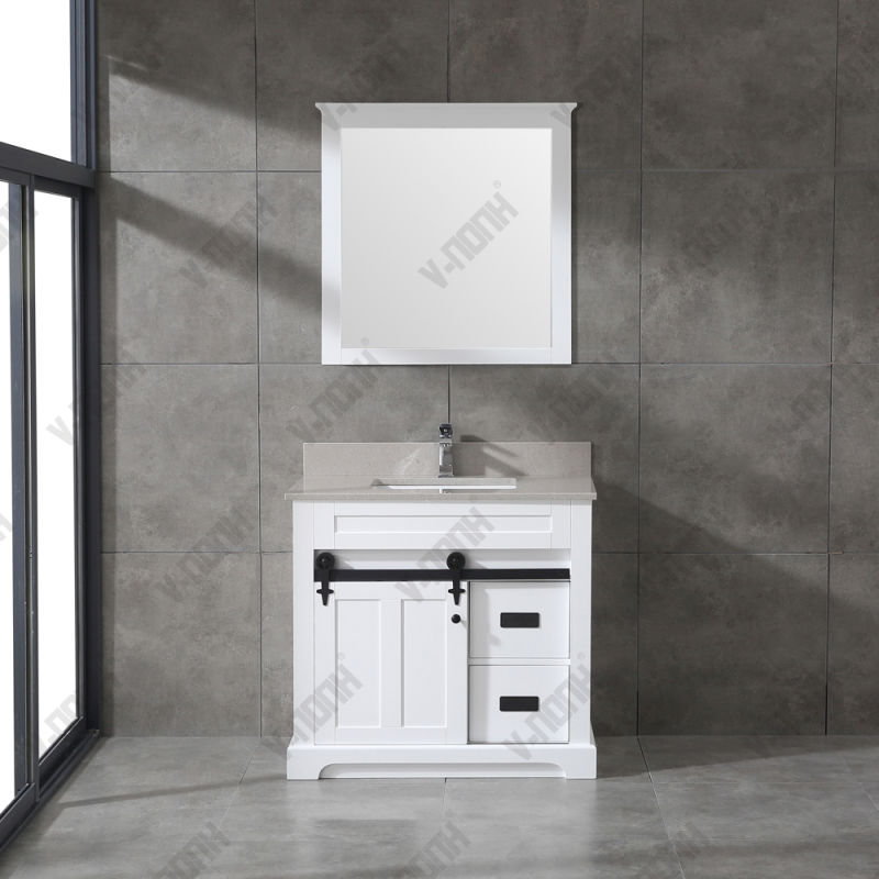 48inch Light Grey Single Sinks Bathroom Vanity