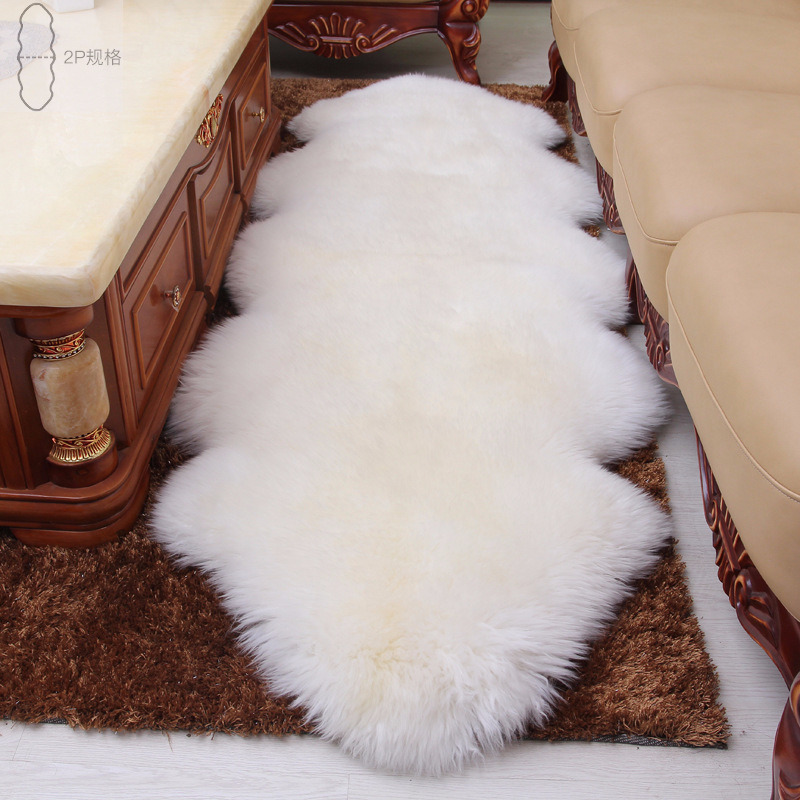 Polyester Fiber Thickness Fluffy Anti-Slip Floor Mat