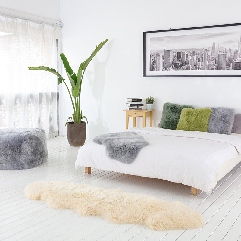 Polyester Fiber Thickness Fluffy Anti-Slip Floor Mat