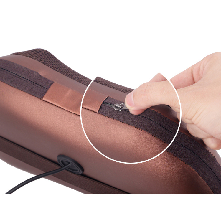 Car and Home Cervical Neck and Back Vibrating Massage Pillow