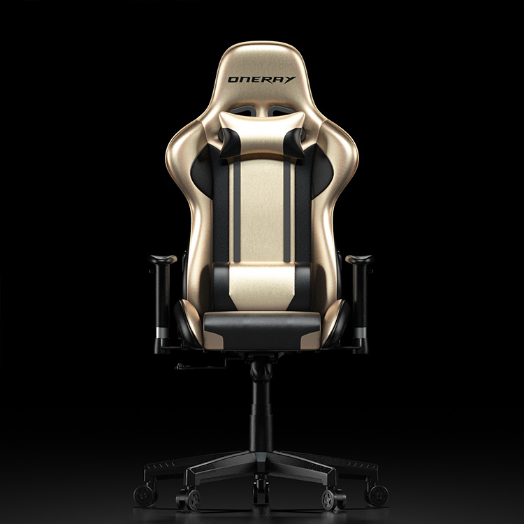 Oneray Computer Home Office E-Sports Reclining Racing Chair with Pillow