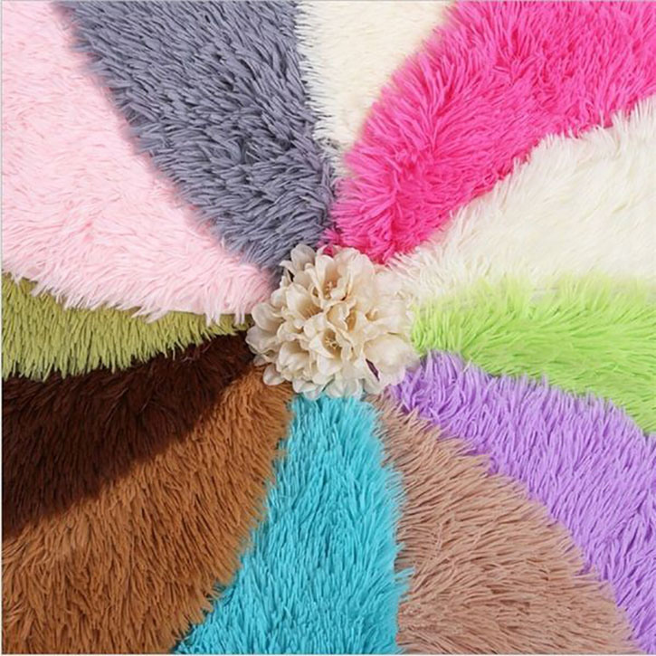 Home Decor Large Fluffy Anti-Skid Shaggy Area Mat