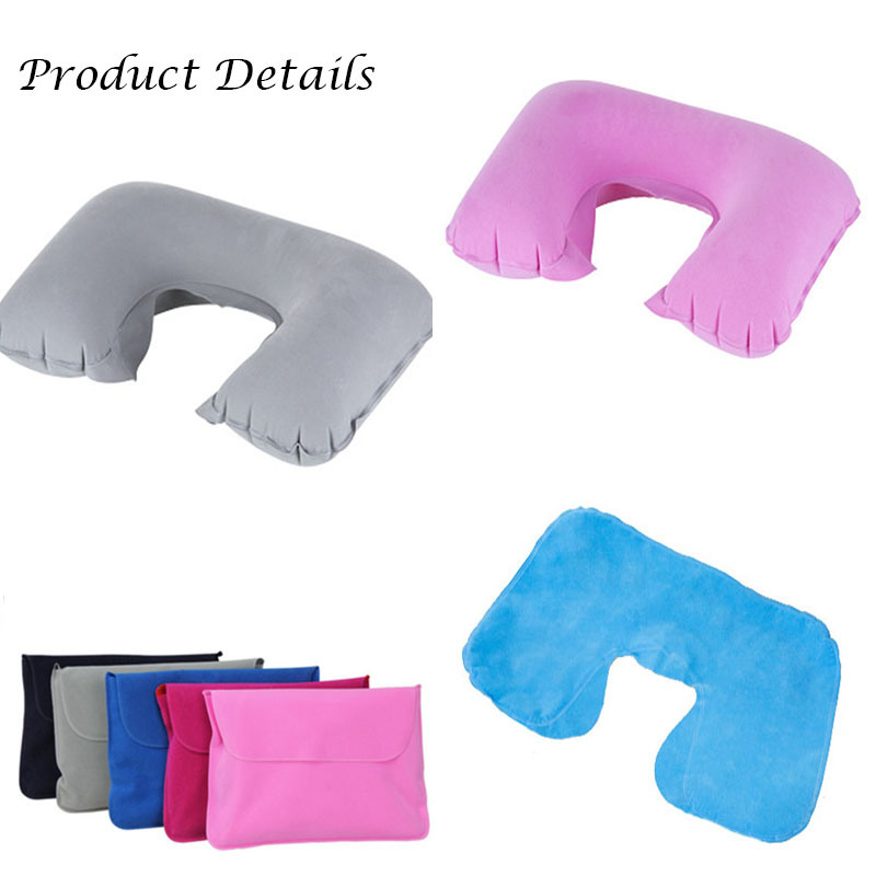 Car Pillow, Neck Pillow for Travel, Outdoor Pillow, Promotional Gift U Shape Inflatable Pillow