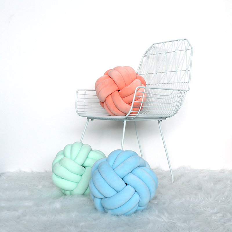 Promotion Gift Seat Cushion Lumbar Support Cushion Braided Pillow Throw Pillow