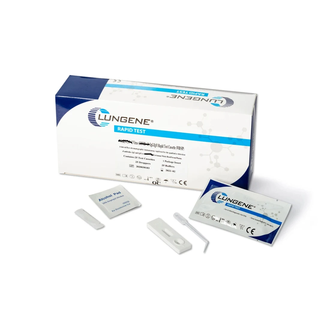 Lungene Test Kit Igg/Igm Nucleic Acid Test Kit Igg/Igm Rapid Test Kit