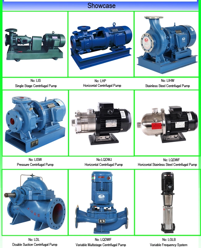 Horizontal Centrifugal Pump Single Stage Double Suction Centrifugal Pump