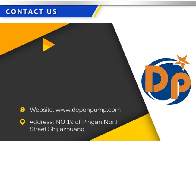 Electric Motor Horizontal Centrifugal Slurry Pump Rubber Liner Pump, Horizontal Pump, Single Suction Pump