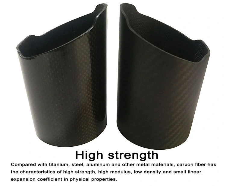 Real Carbon Fiber Exhaust Tip Cover Exhaust Muffler Pipe Tip Cover Exhaust Pipe
