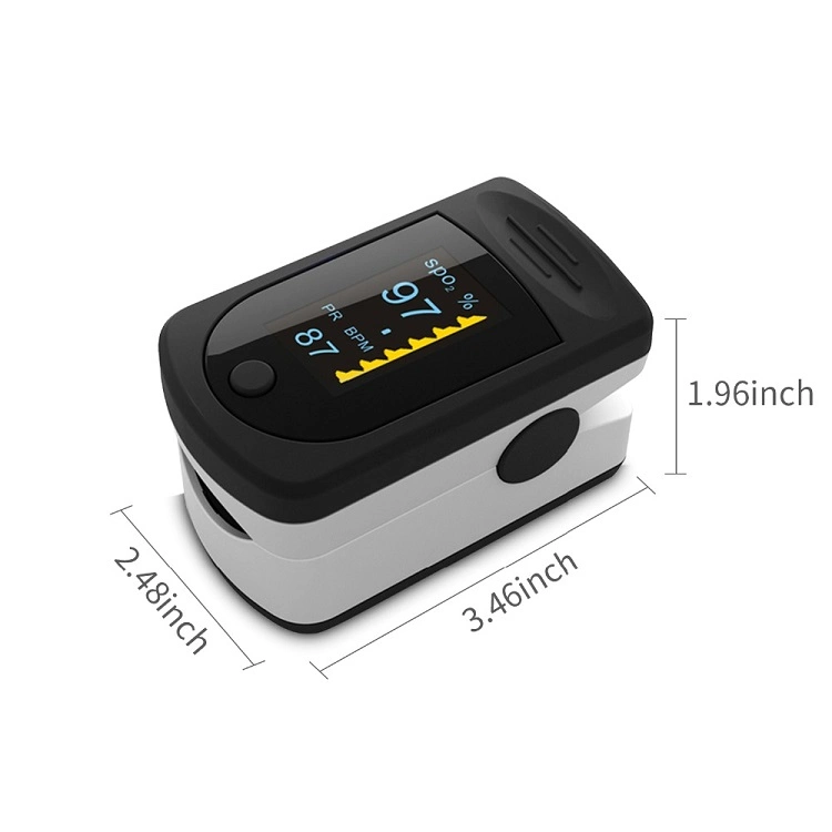 Blood Oxygen Monitor Finger Pulse Oximeter Oxygen Saturation Monitor (without Battery)