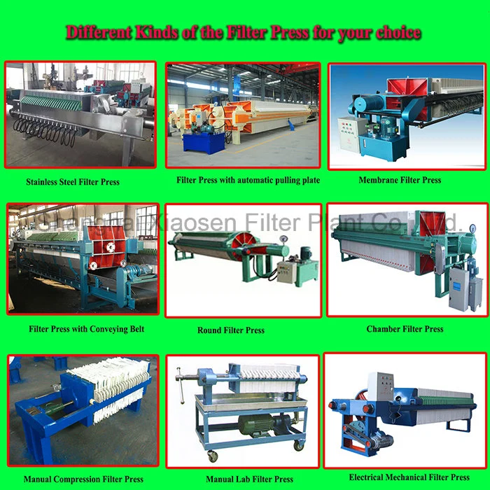 Sewage Wastewater Treatment Small Test Filter Press