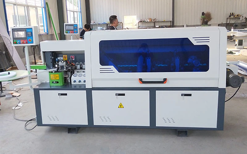 Mf360 Woodworking Full Automatic MDF Cabinet Straight Edge Banding Machine Edge Bander Machine