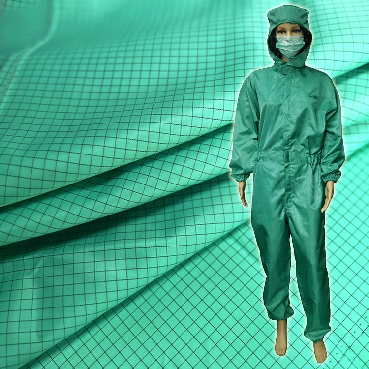 Factory Price Lint Free Polyester Cleanroom Use ESD Anti Static Fabric