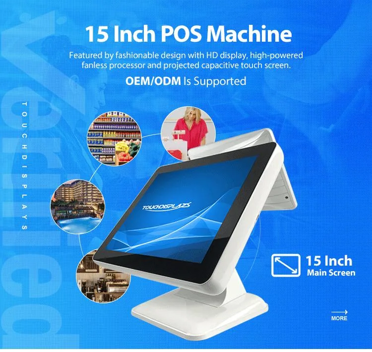 Cash Register Electronic Qr Code POS Terminal