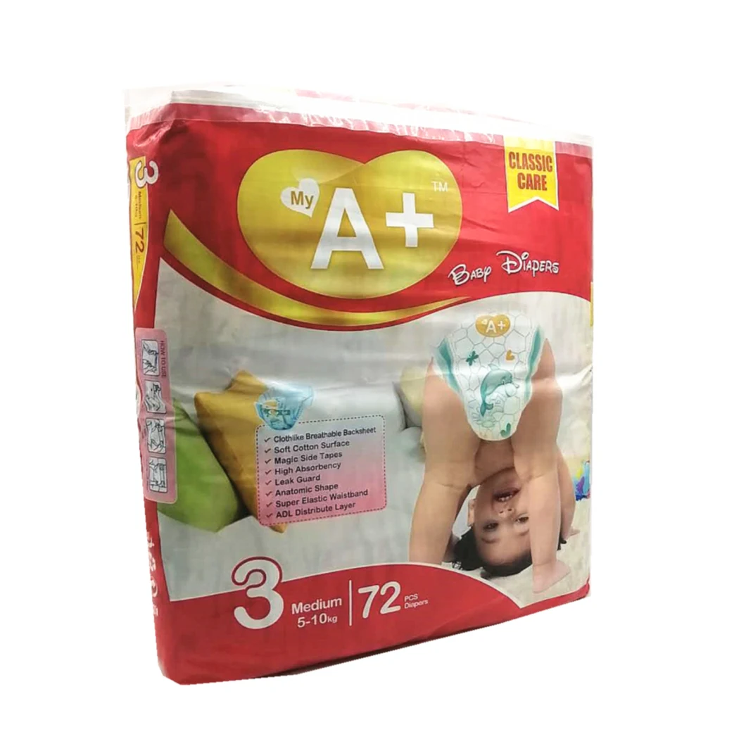 2020 Cheap Price Super Soft Breathable High Quality Fine Disposable Baby Diapers for Sale