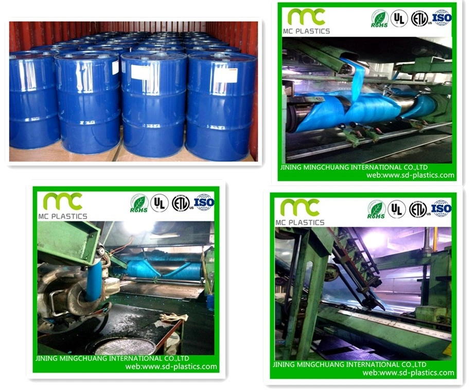 Reach&RoHS Standard PVC Film Use for Ventilation/Connection/Flexible Air Ducting