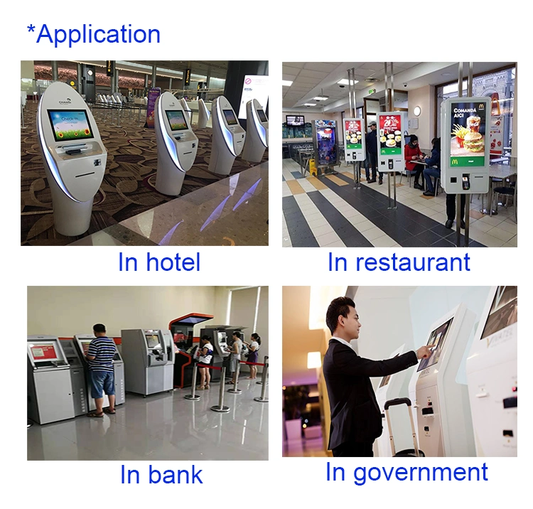 High Quality Multi Function Self Payment Kiosk with Card Reader for Bill Payment