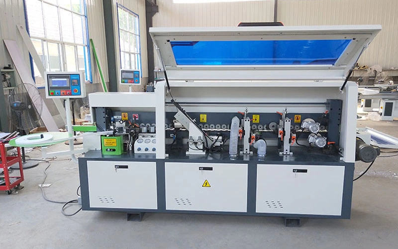 Mf360 Woodworking Full Automatic MDF Cabinet Straight Edge Banding Machine Edge Bander Machine