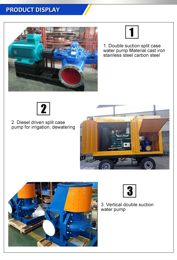 Double Suction Split Volute Casing Centrifugal Pump