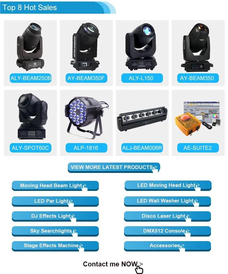 300W LED Moving Head DMX Stage Light LED Beam Spot Wash 3in1 Moving Head Light