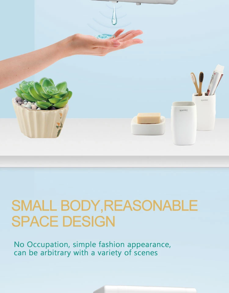 Infrared Touchless Automatic Soap-Dispenser 600ml Dispenser Wall-Mounted Sensor Auto Sanitizer Dispenser Automatic Dispenser Sensor Dispenser