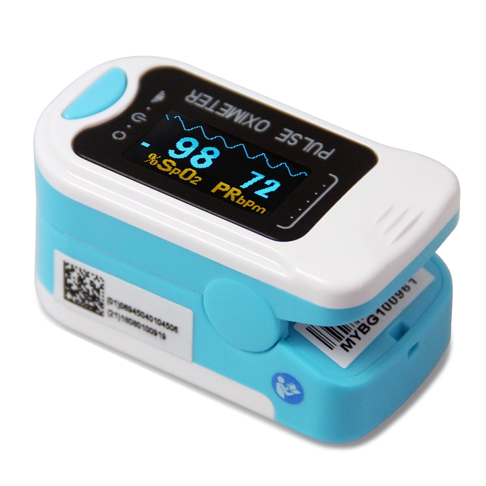 Professional Manufacturers Medical Cms50n OLED Color Display Oximetro Blood Oxygen Meter Finger Pulse Oximeter