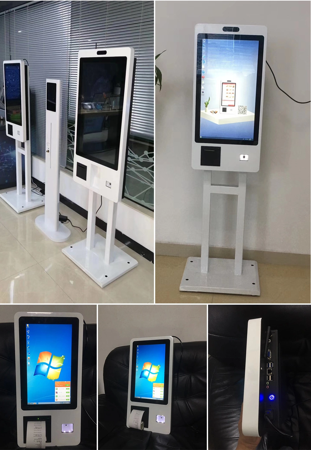 All-in-One Payment Kiosk Character and Customer Payment Kiosk with Card Dispenser Cinema Payment Kiosk