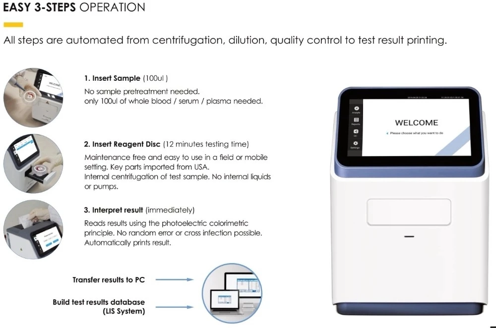 Fully Automated Biochemistry Analyzer, Blood Chemistry Analyzer Machine