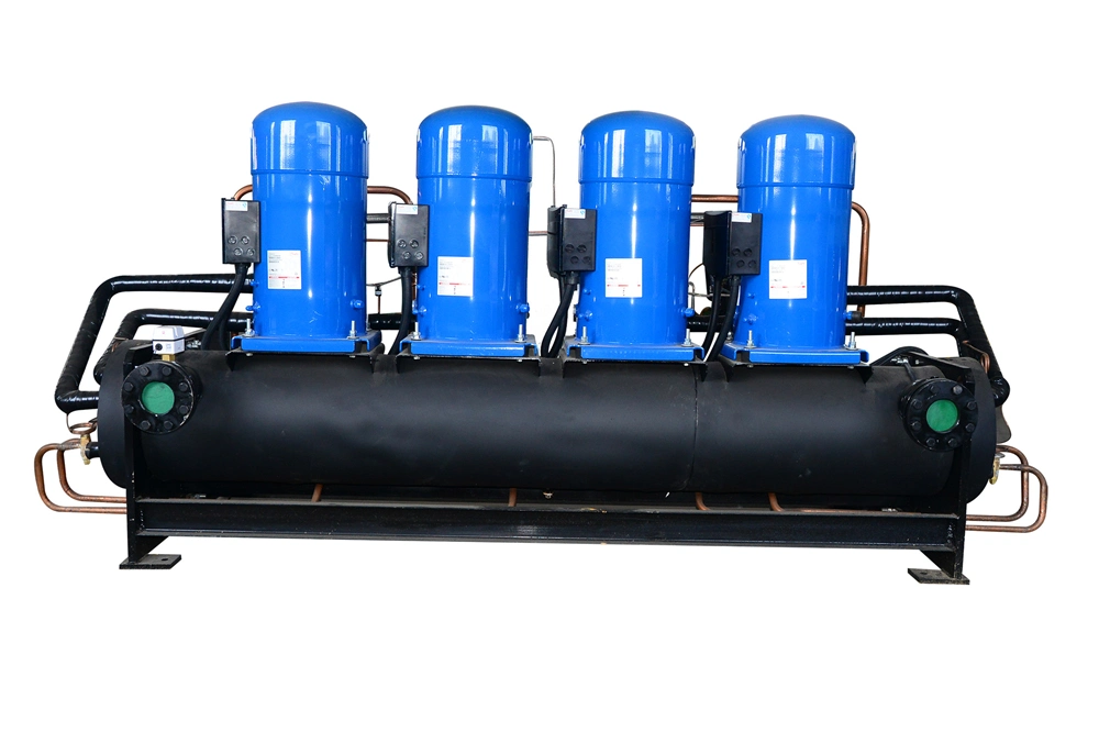 Big Cooling Capacity Scroll Type Water Cooled Chiller with 4 Compressor