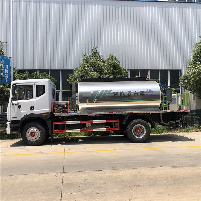 Manufactuere Best Quality 7 Cubic Meters to 8 Cubic Meters Bitumen Tank Asphalt Distributor Truck