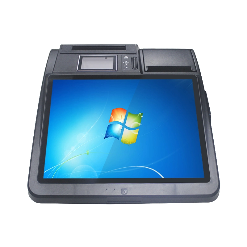 (POS-M1401) 14.1 Inch Touch Screen POS System with Printer and Scanner