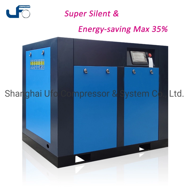 Electric 220V 380V 2m3/Min 80cfm 20HP 15kw Air Compressor with Air Dryer