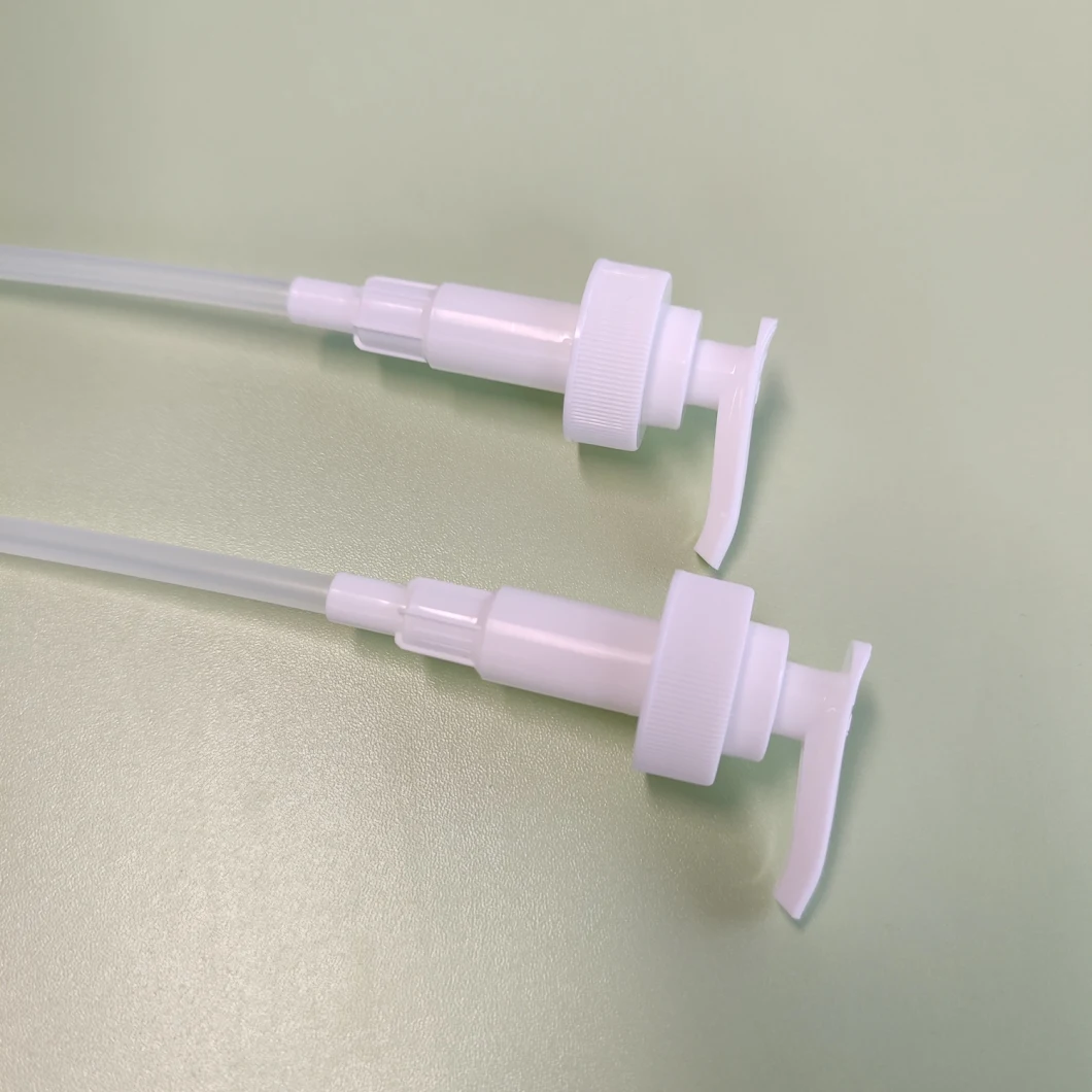 28mm Ribbed Surface Shower Gel Lotion Dispenser Pump