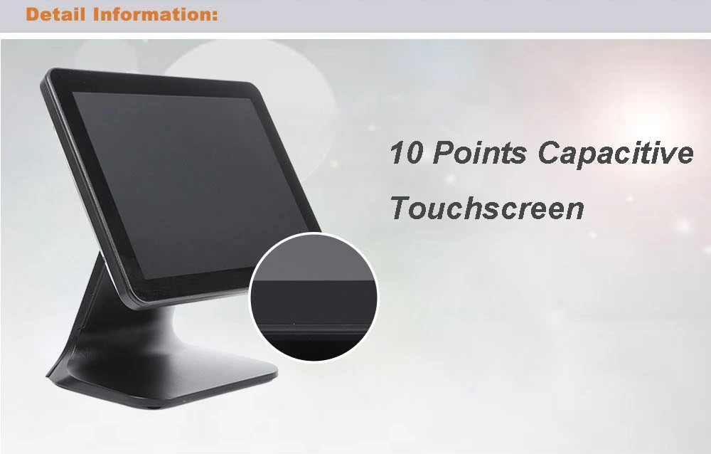 15+9.7 Inch Touch Screen POS System All in One POS Terminal