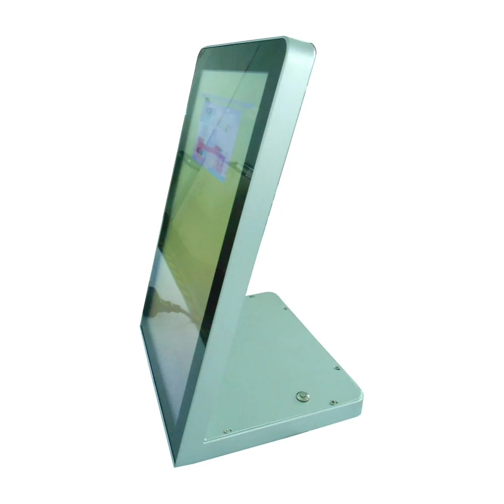 21 Inch Desktop Sleek Design Android Airtime Digital Signage for Customer Service Counter