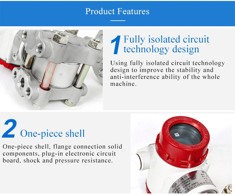 Waster Water Level Sensor Level Pressure Sensor High Accuracy Pressure Level Sensor