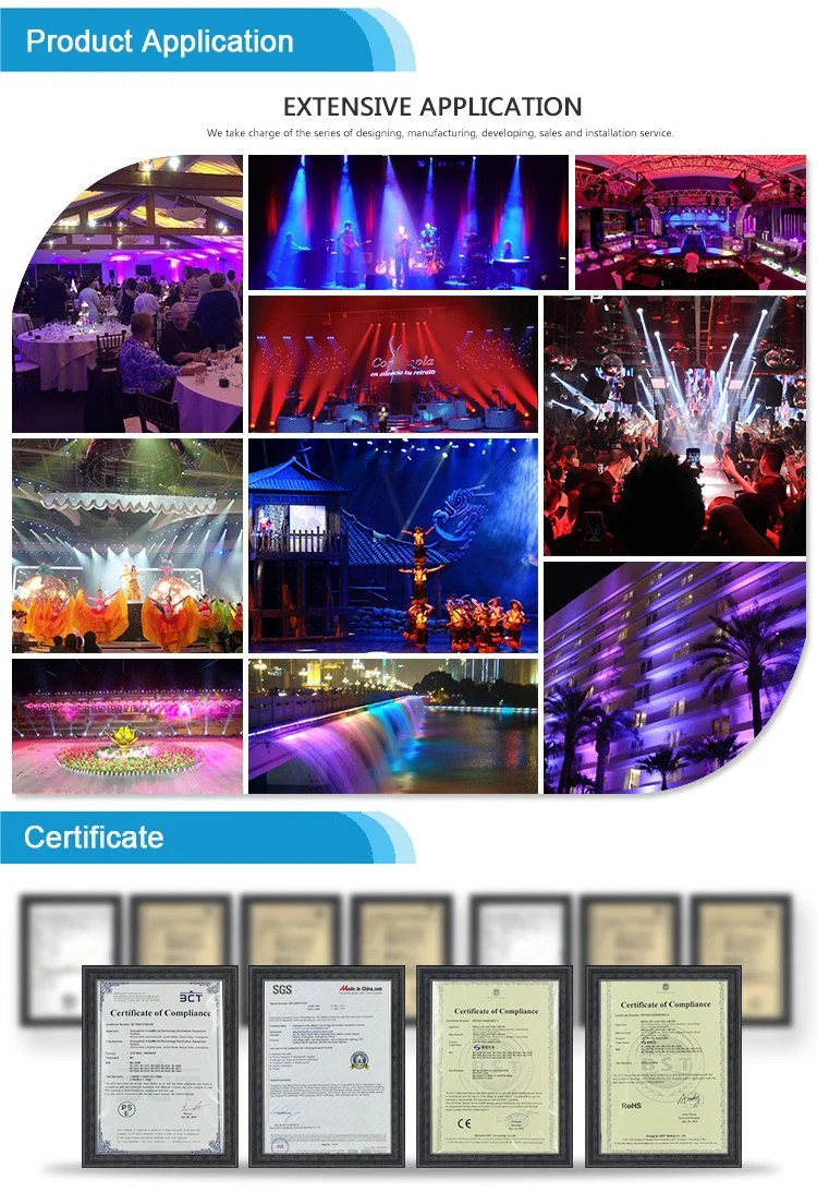 36X15W RGBW 4 in 1 LED Zoom Moving Head Wash LED Stage Lighting