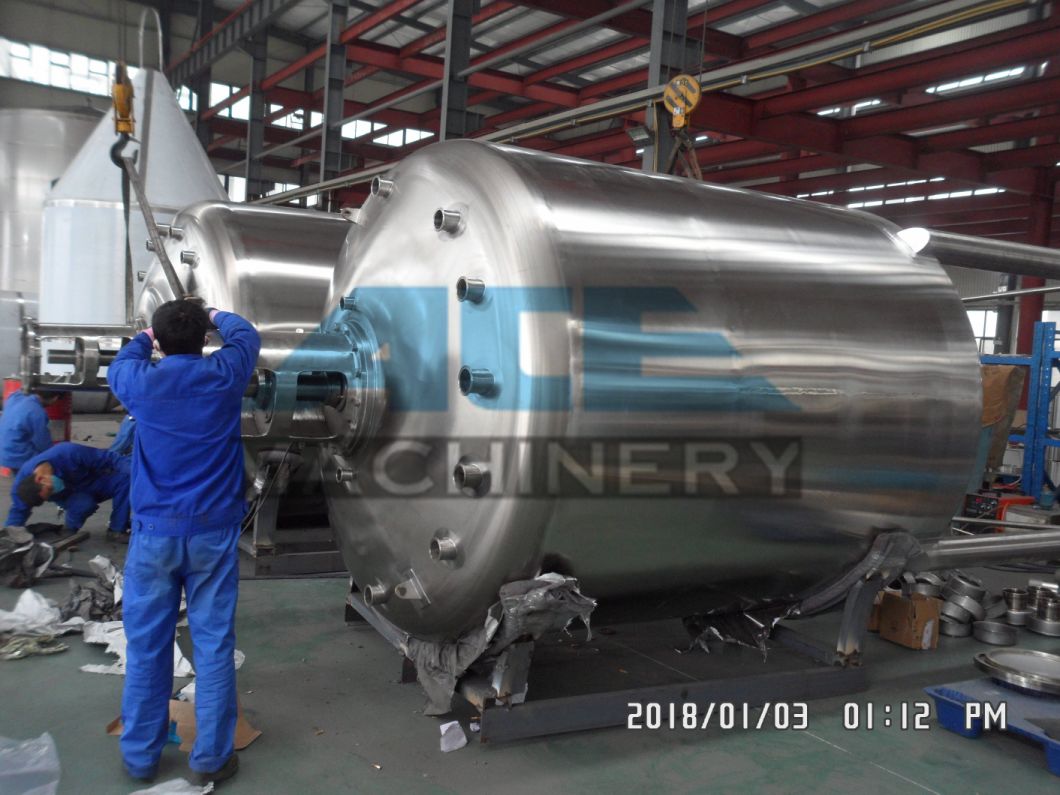 Stainless Steel Chemical Reactor Pesticides Production Equipment/Chemical Reactor Equipment/ Reactor Tank for Cosmetics