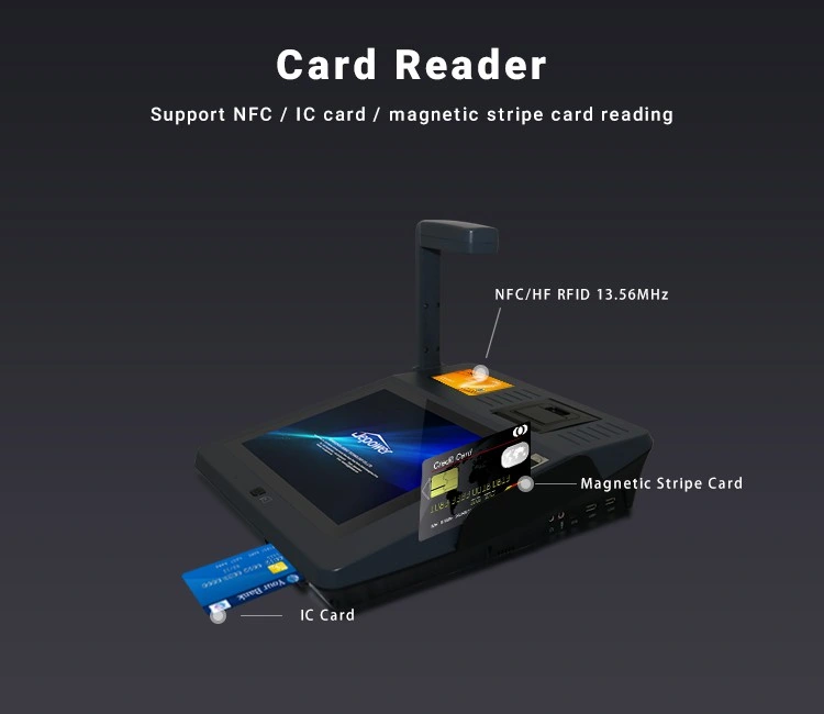 Jepower T508acpos Terminal/Jepower POS Terminal with Cash Drawer/Jepower POS Terminal