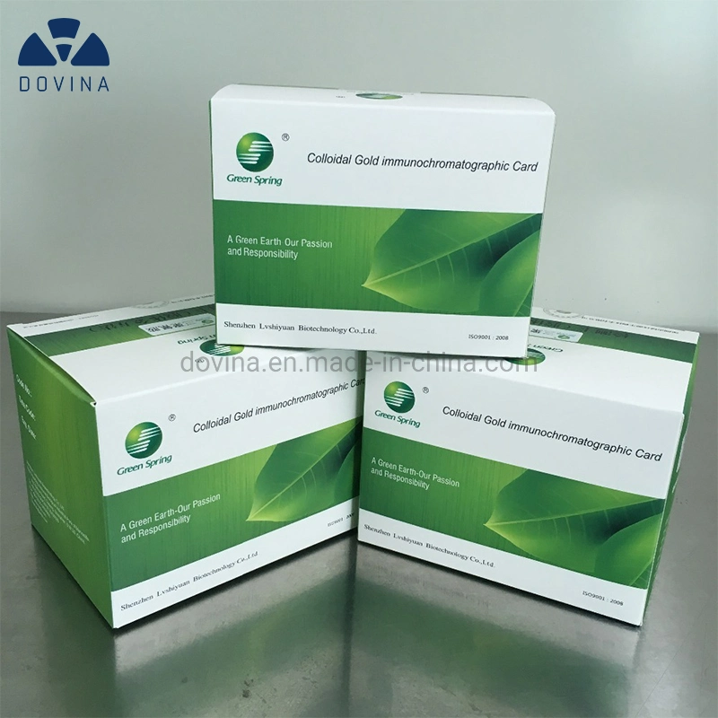 Antibody Rapid Detection Test Kit Medical Igg Igm Colloidal Gold Method Test Kit