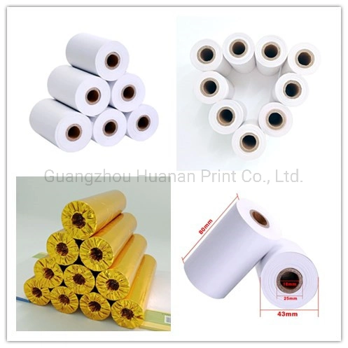 Customized Thermal Paper Roll for POS Printer 50-75GSM